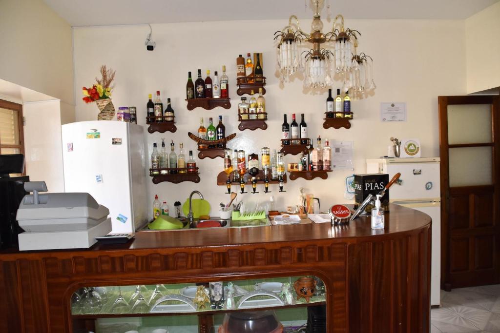 Lounge nebo bar v ubytování Residencial Vitoria