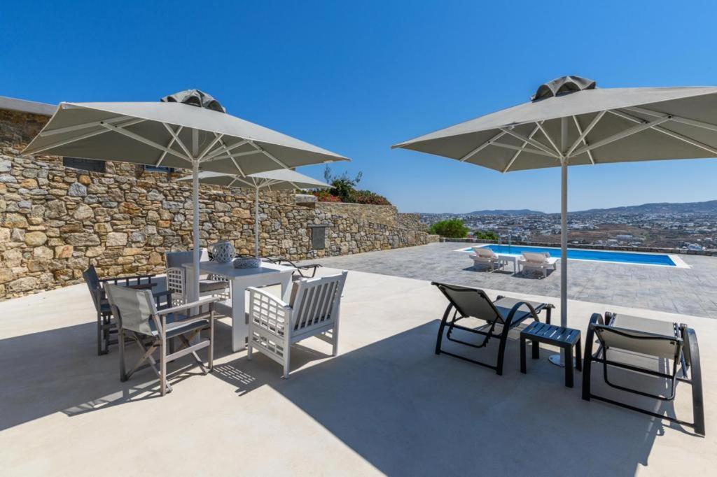 Amazing Mykonos villa stunning sea view to Ornos