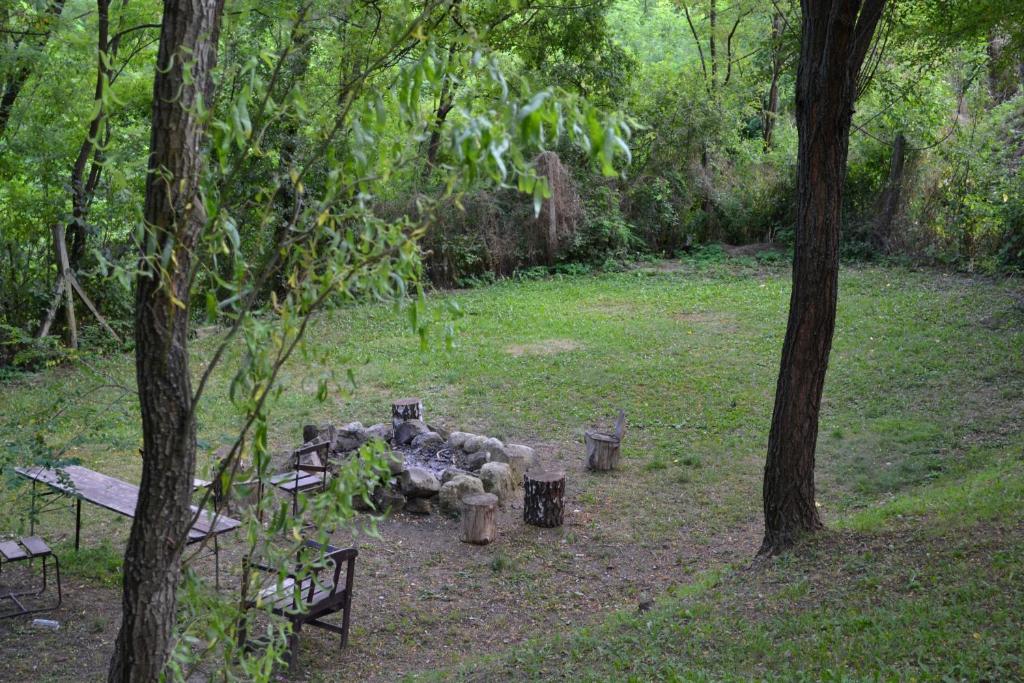 Zahrada ubytování VÁR-CAMPING