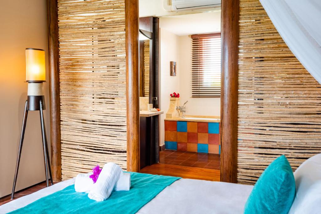 Postelja oz. postelje v sobi nastanitve EAST KEYS - East Lagoon Suites