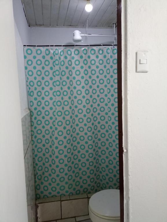 Koupelna v ubytování Departamentos Patricia