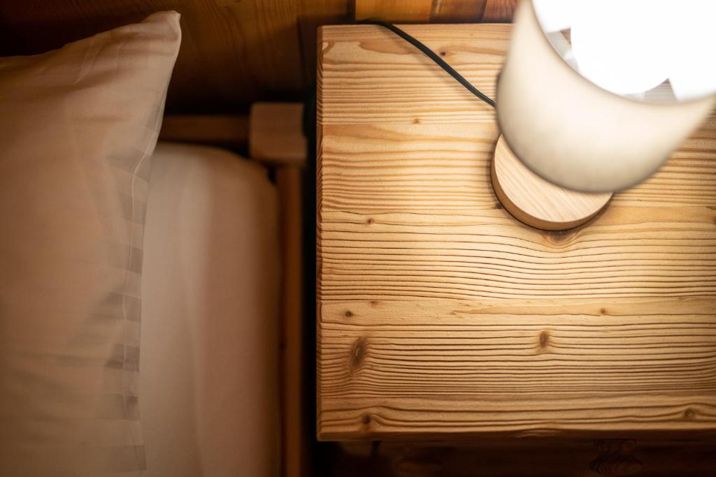 Postel nebo postele na pokoji v ubytování Haus Buachwald