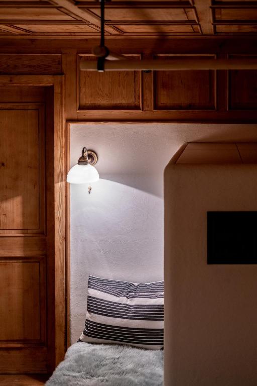 Postel nebo postele na pokoji v ubytování Haus Buachwald