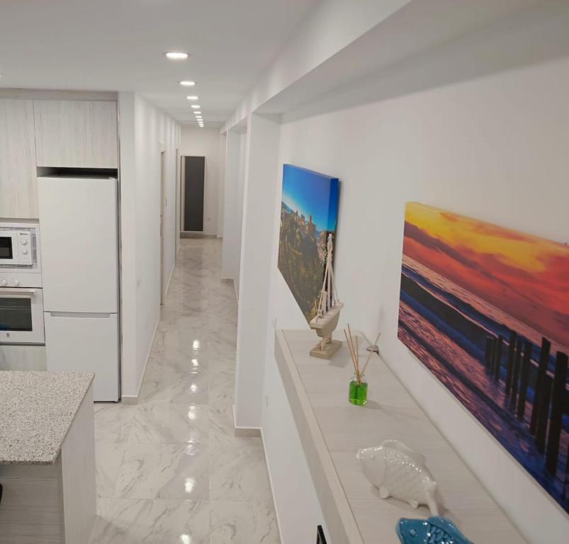 Kuchyňa alebo kuchynka v ubytovaní Apartamento Costa de Almería a 50m Playa San Miguel