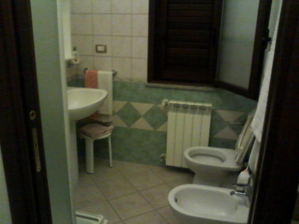 Koupelna v ubytování B&B Su Tintillu
