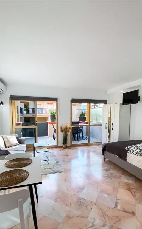 Kuchyň nebo kuchyňský kout v ubytování Apartamento Romana Playa