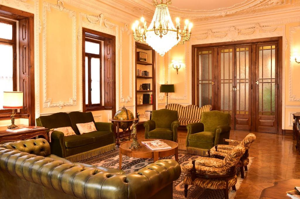 Posezení v ubytování Palacete Chafariz Del Rei - by Unlock Hotels