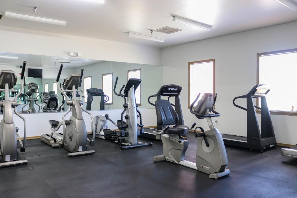 Fitness centrum a/nebo fitness zařízení v ubytování Francis Scott Key Family Resort