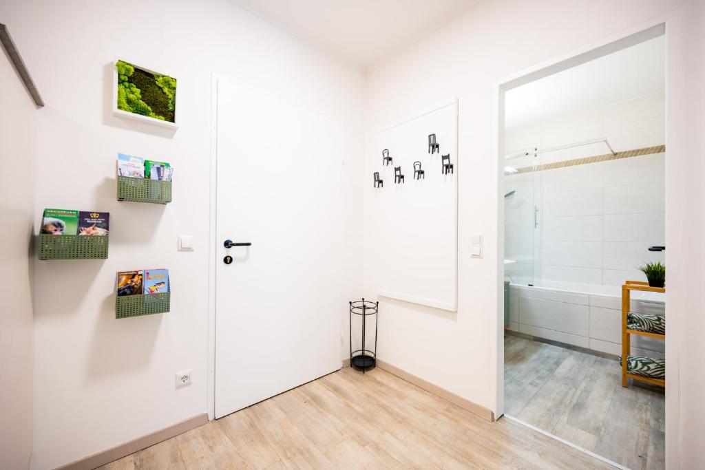 Kúpeľňa v ubytovaní BoRa Apartments