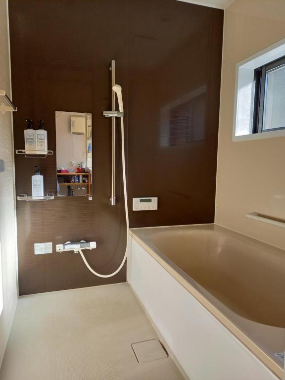 Koupelna v ubytování Farm Stay Ichirobee