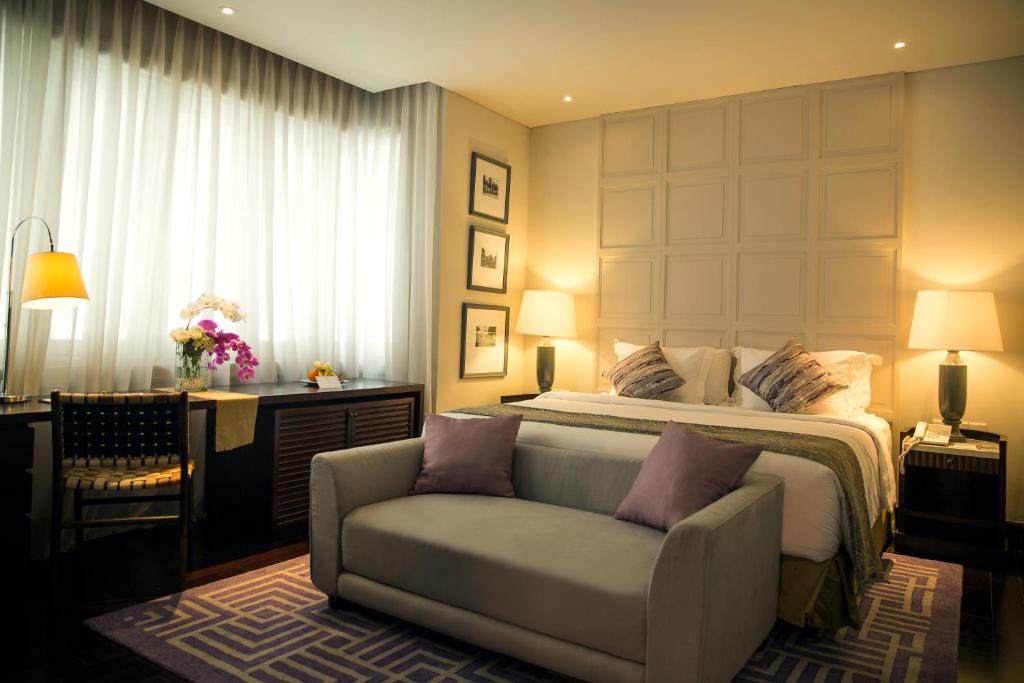Posezení v ubytování The Shalimar Boutique Hotel