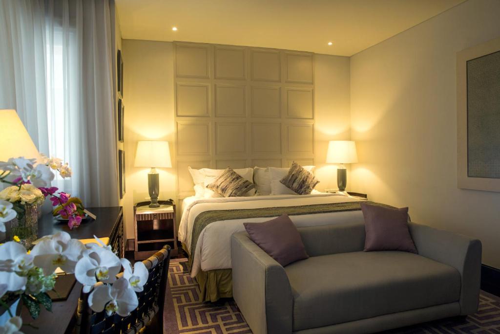 Posezení v ubytování The Shalimar Boutique Hotel