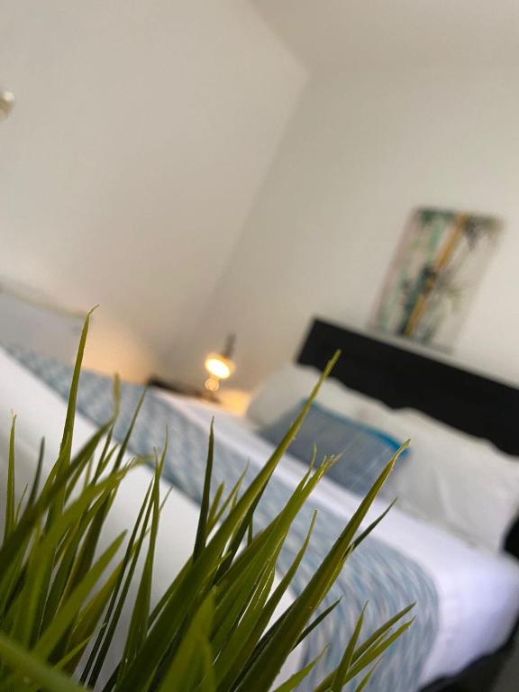 Postel nebo postele na pokoji v ubytování RIG Casa Conde