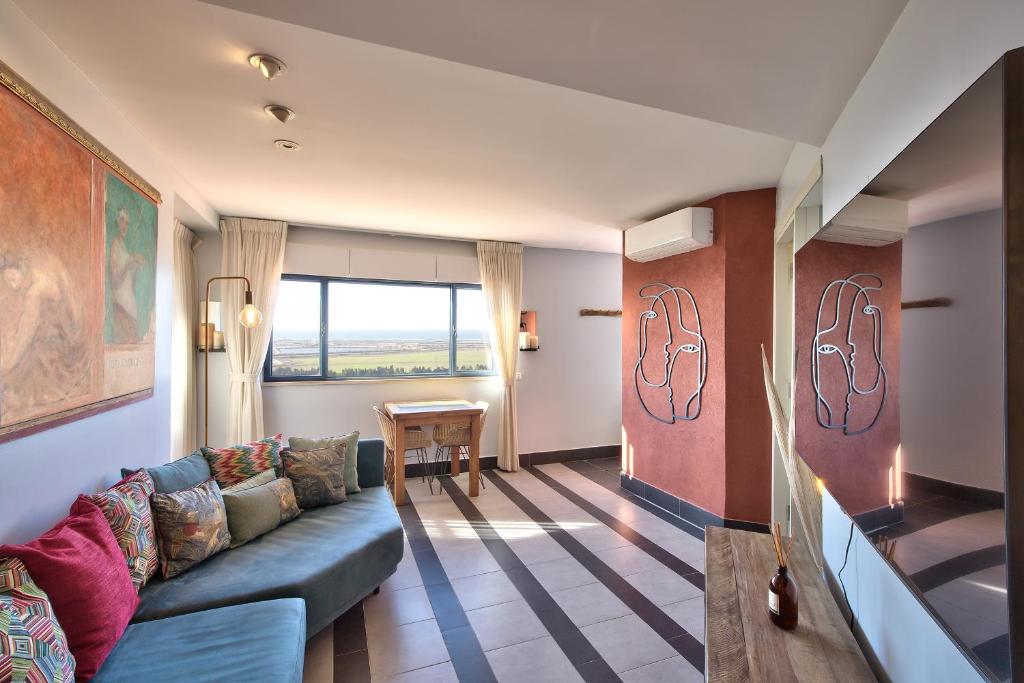 Posezení v ubytování Yama Wine Spa and Suites