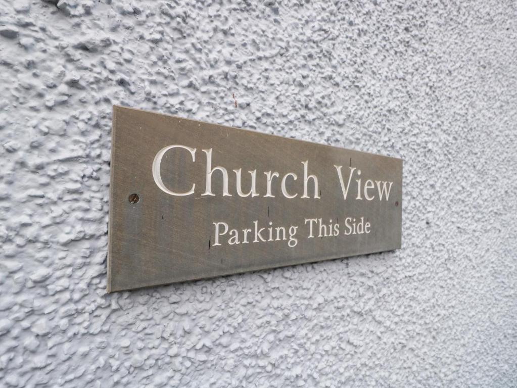 Certifikát, hodnocení, plakát nebo jiný dokument vystavený v ubytování Church View