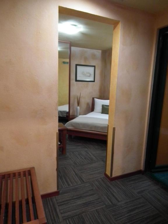 Postel nebo postele na pokoji v ubytování Hotel Kerber
