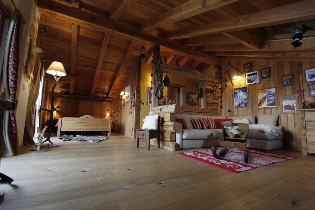 Posezení v ubytování Hotel Tivet