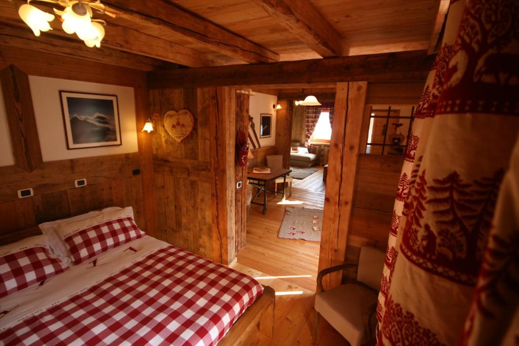 Postel nebo postele na pokoji v ubytování Hotel Tivet