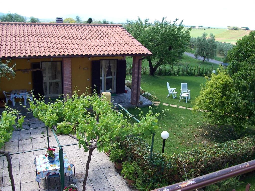 Zahrada ubytování Agriturismo La Carlina