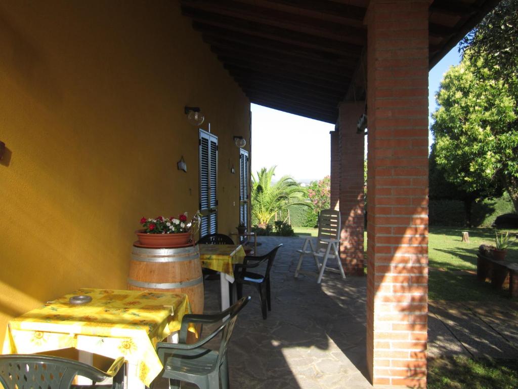 Zahrada ubytování Agriturismo La Carlina
