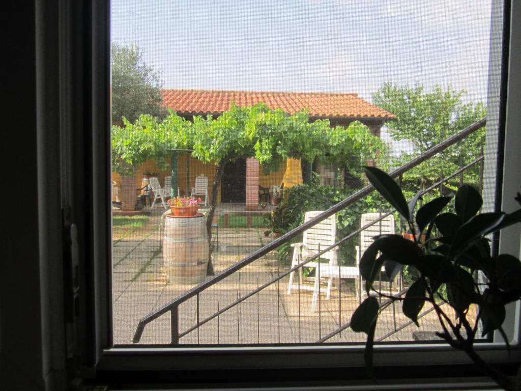 Balkón nebo terasa v ubytování Agriturismo La Carlina