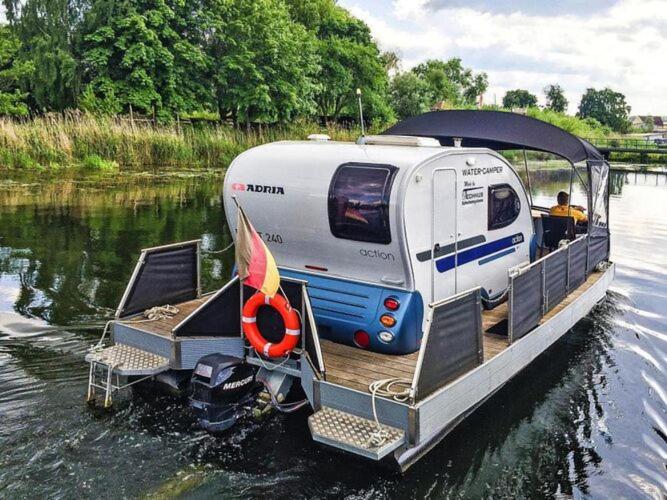 Gallery image of Houseboat on the Peene, Demmin in Verchen