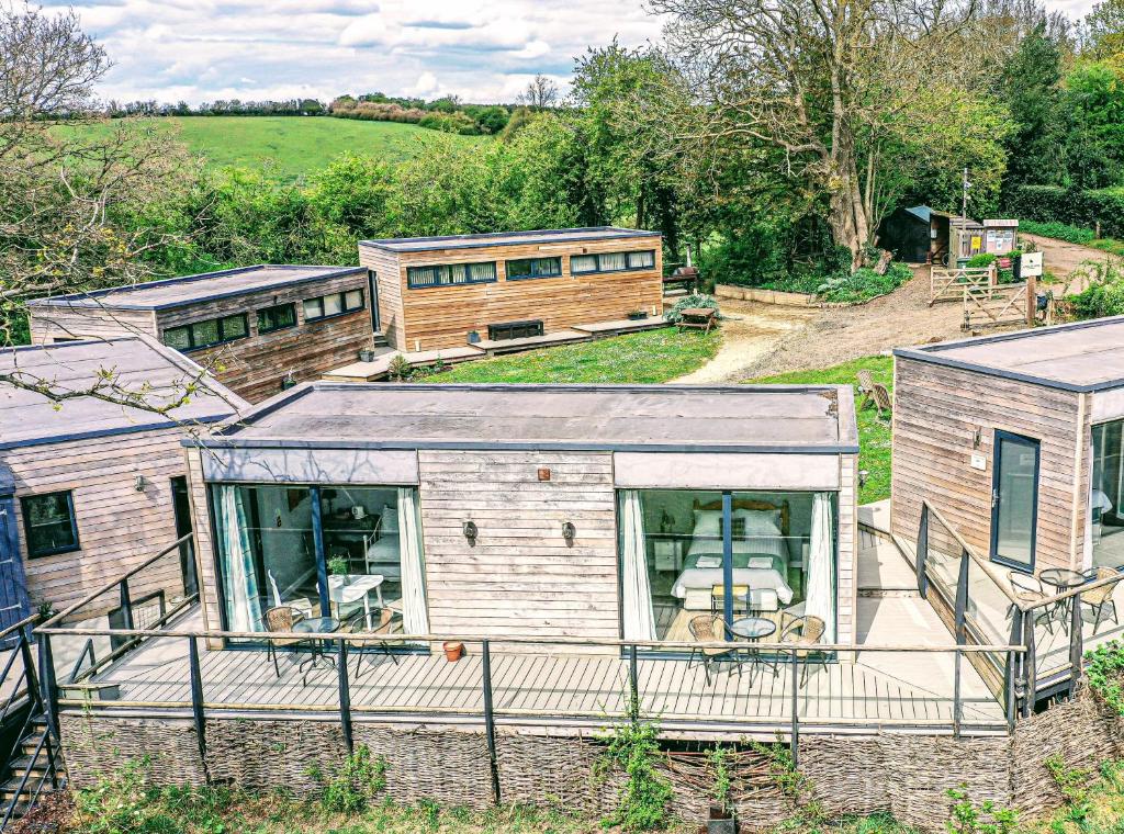 Clophill Eco Lodges in Houghton Conquest, Bedfordshire, England