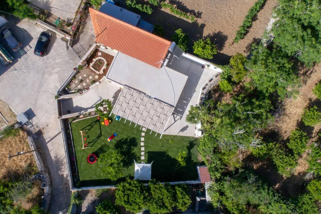Widok z lotu ptaka na obiekt La Casa Rustica