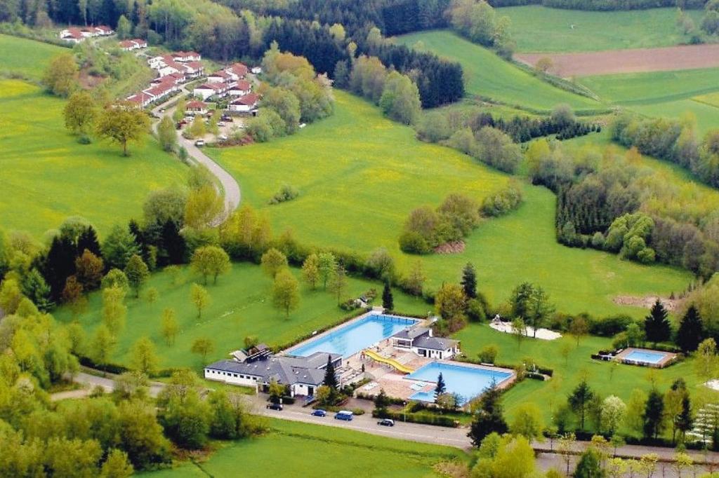 Bazén v ubytování Ferienhaus in Falkenstein for 4 Personen nebo v jeho okolí
