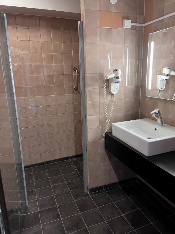 Koupelna v ubytování Comfort Hotel Sundsvall