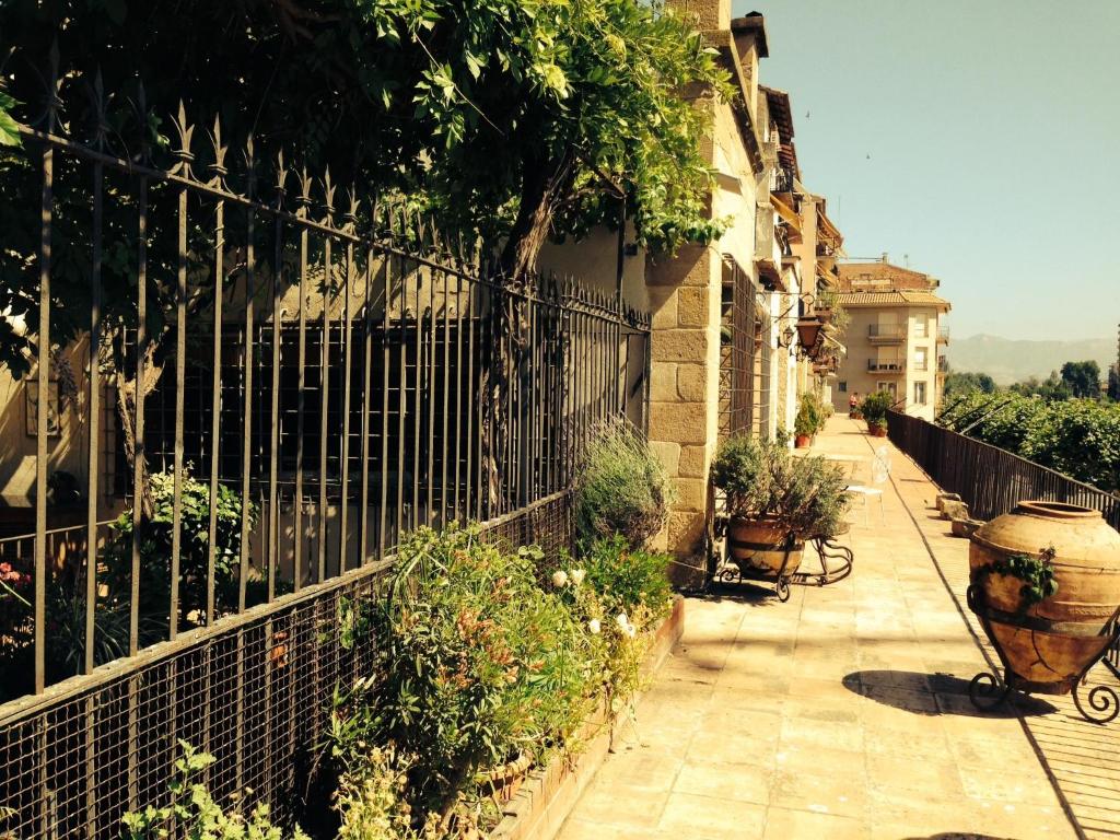 Zahrada ubytování Lo Palauet de la Muralla