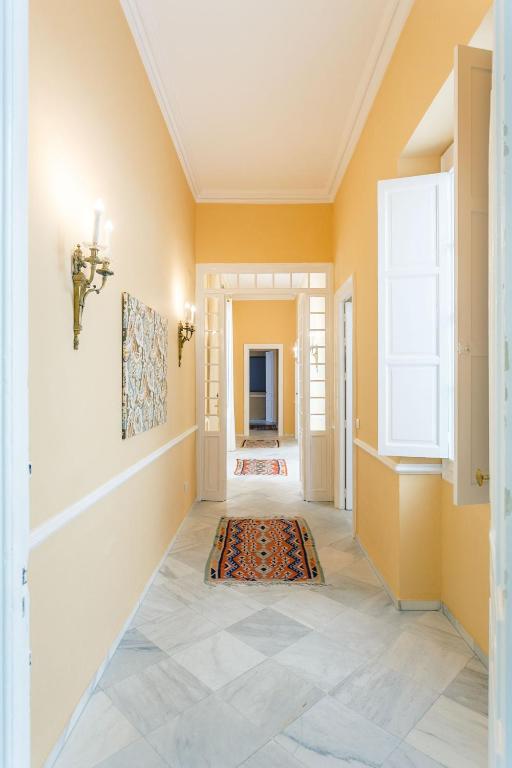 TV a/nebo společenská místnost v ubytování Casa Palacio Madre de Dios I y II
