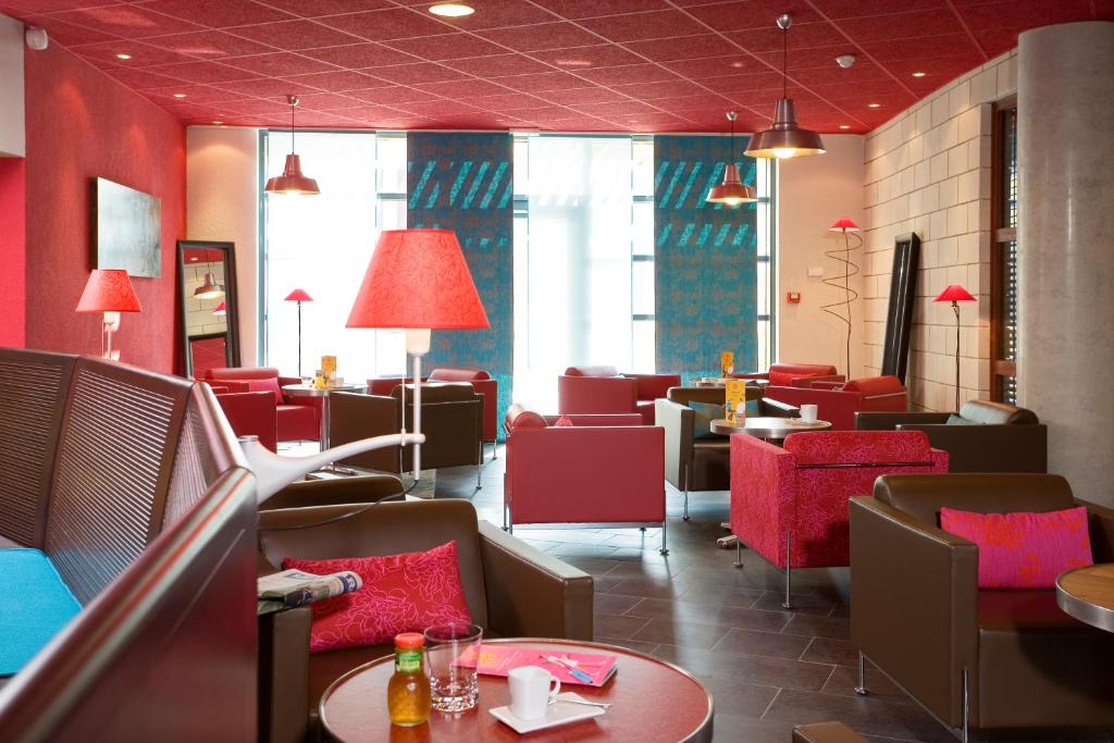 Posezení v ubytování Novotel Suites Nancy Centre