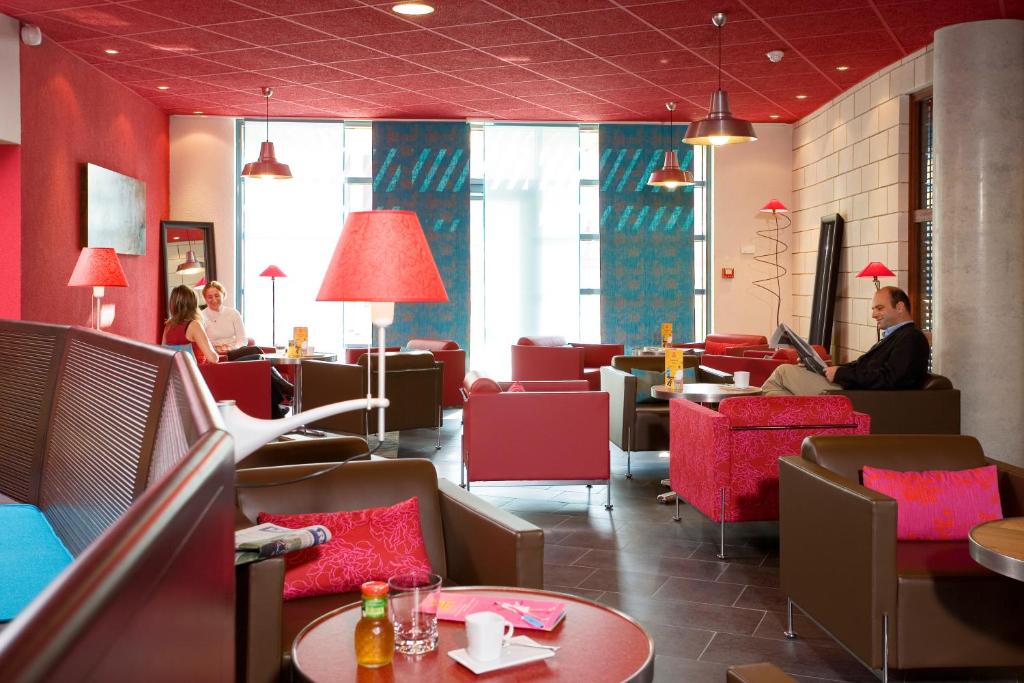 Posezení v ubytování Novotel Suites Nancy Centre