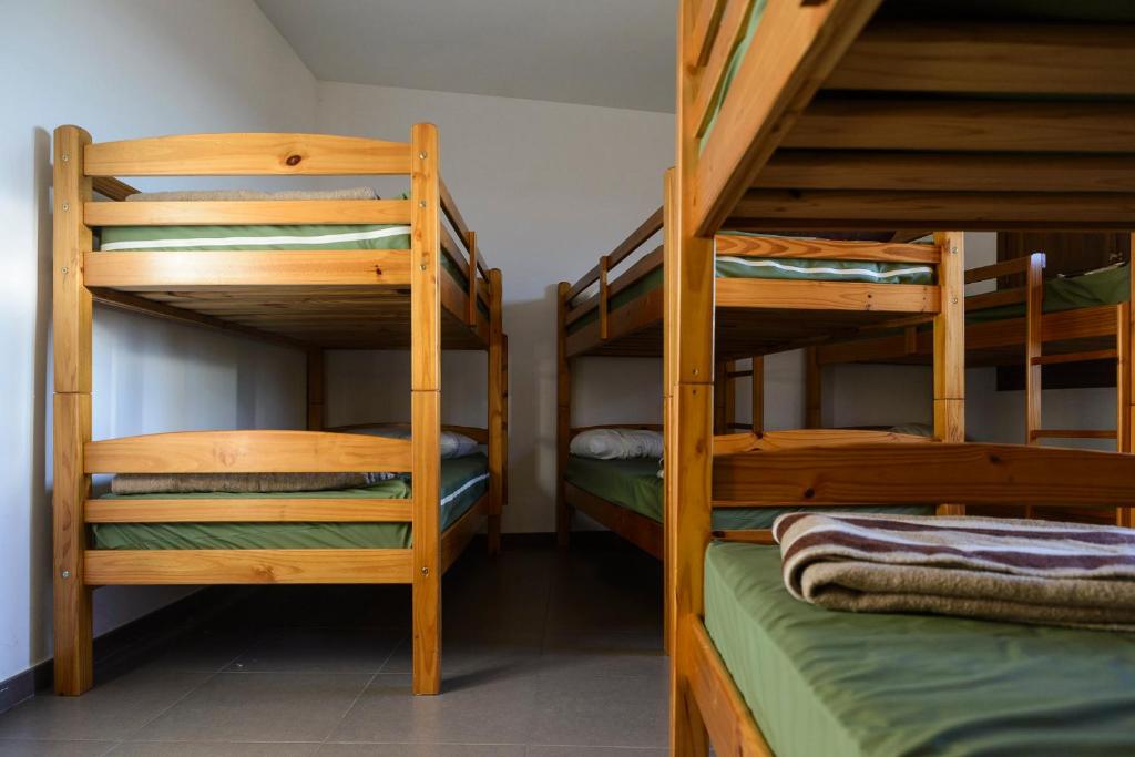 Postel nebo postele na pokoji v ubytování UNDUESINA Albergue Undués de Lerda