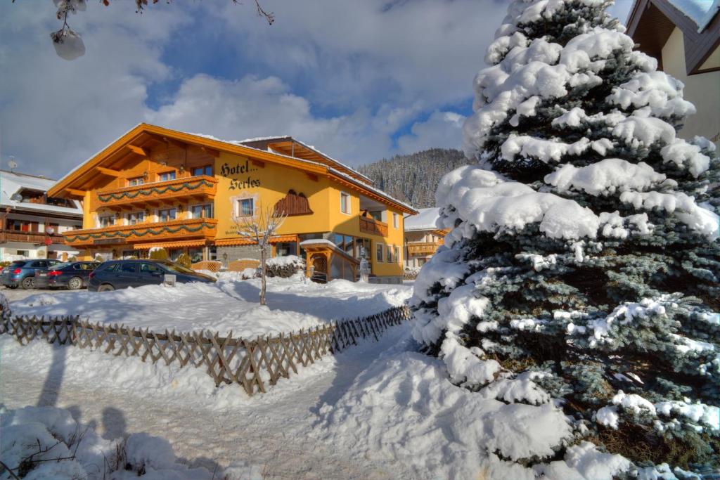 Hotel Serles Superior v zimě