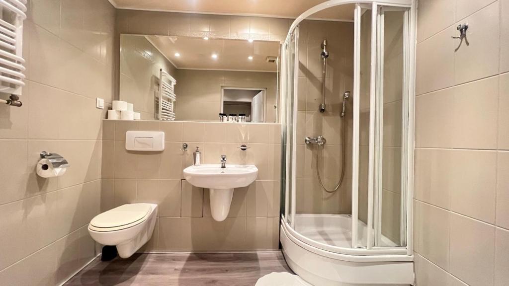 Kúpeľňa v ubytovaní Hotel Otomin
