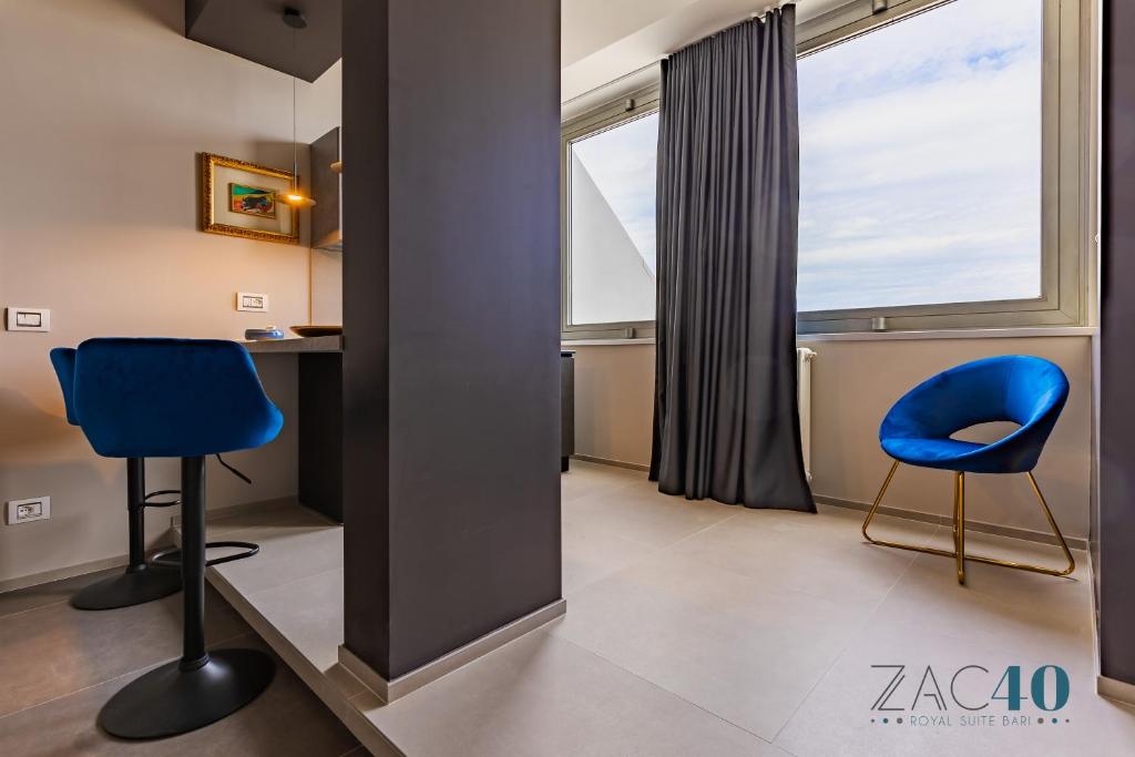 A seating area at ZAC 40