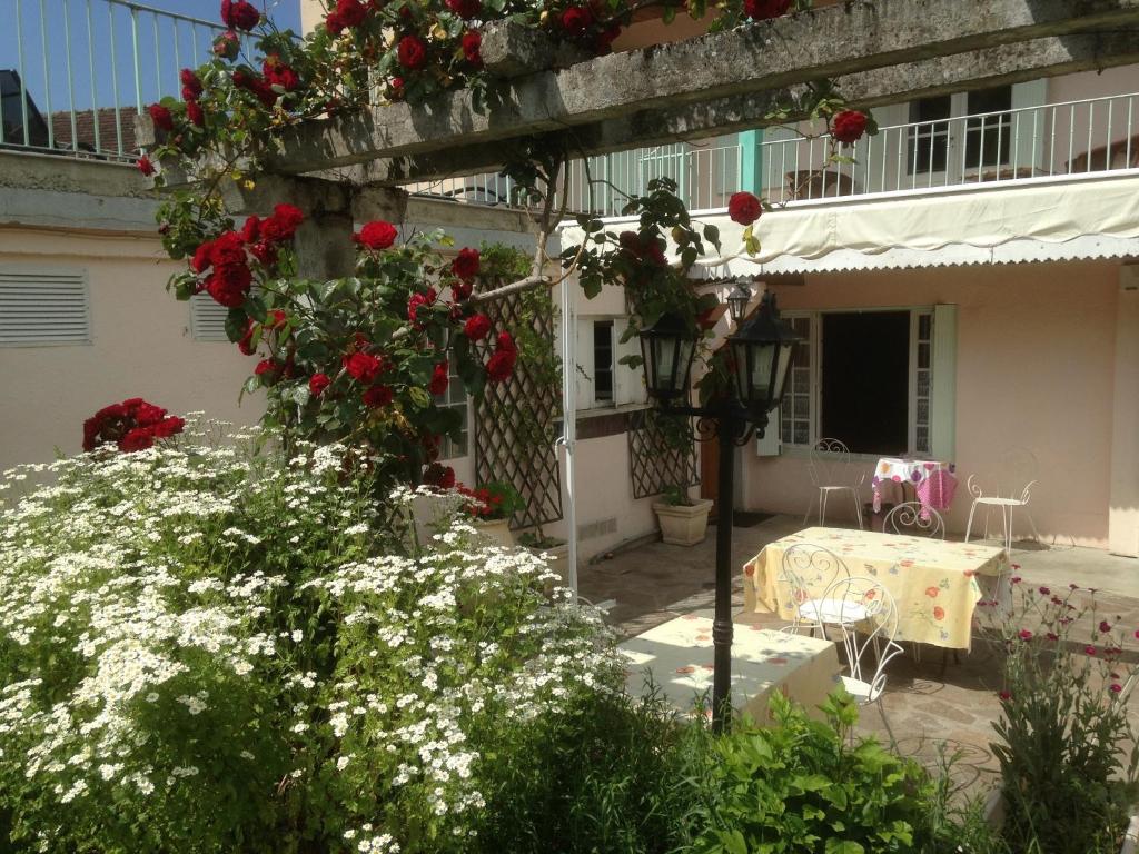 Zahrada ubytování Hostellerie de La Poste