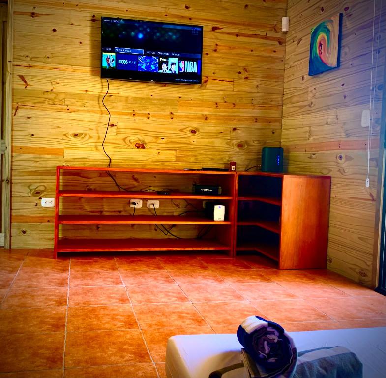 TV a/nebo společenská místnost v ubytování Ocean Melody 3