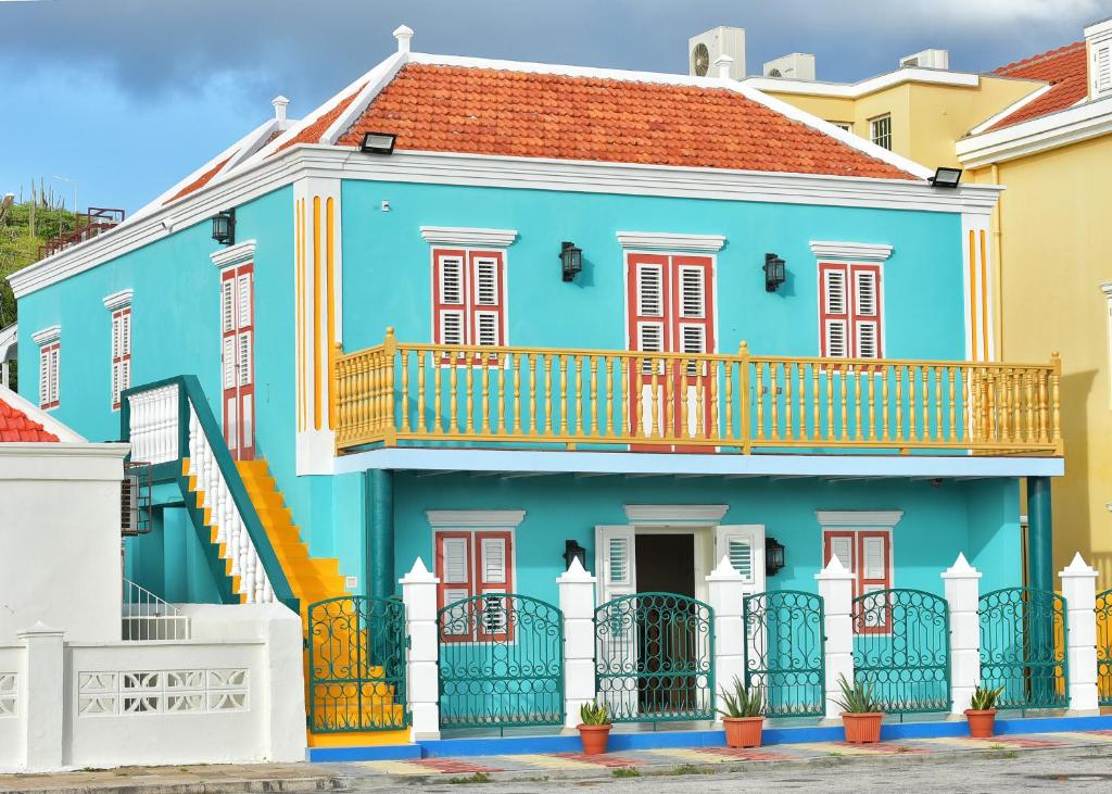 Budova, kde se bed and breakfast nachází