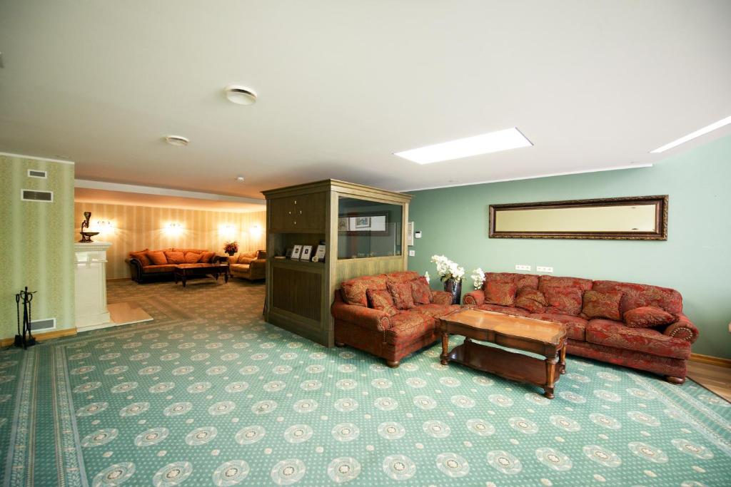 Posezení v ubytování Villa Hotel Theresa
