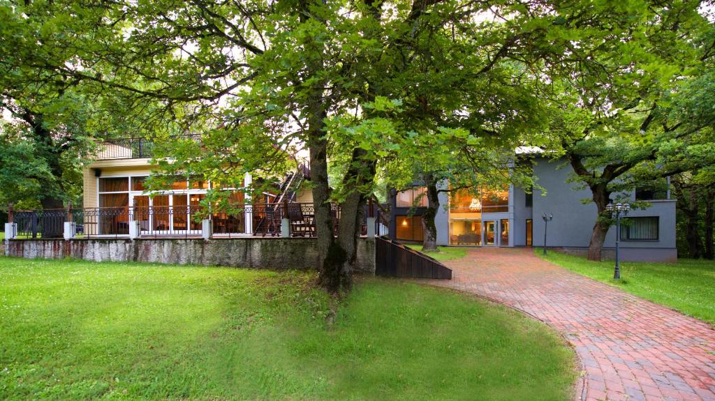 Zahrada ubytování Villa Hotel Theresa