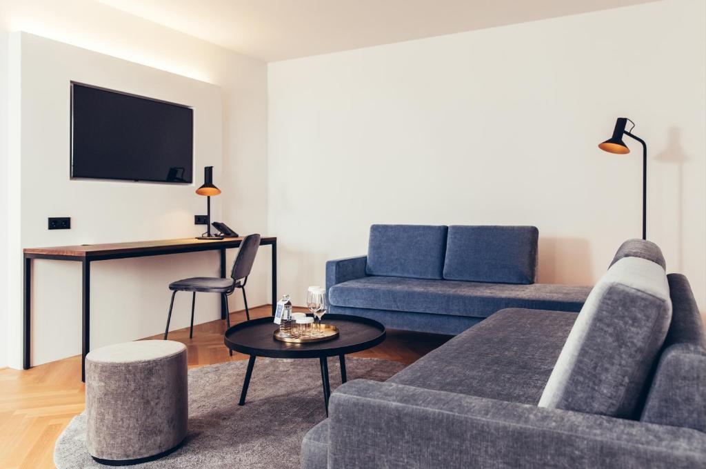 TV o dispositivi per l'intrattenimento presso Hotel Dermuth Klagenfurt