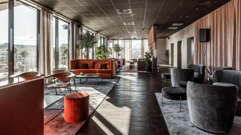 Posezení v ubytování Clarion Hotel Sundsvall