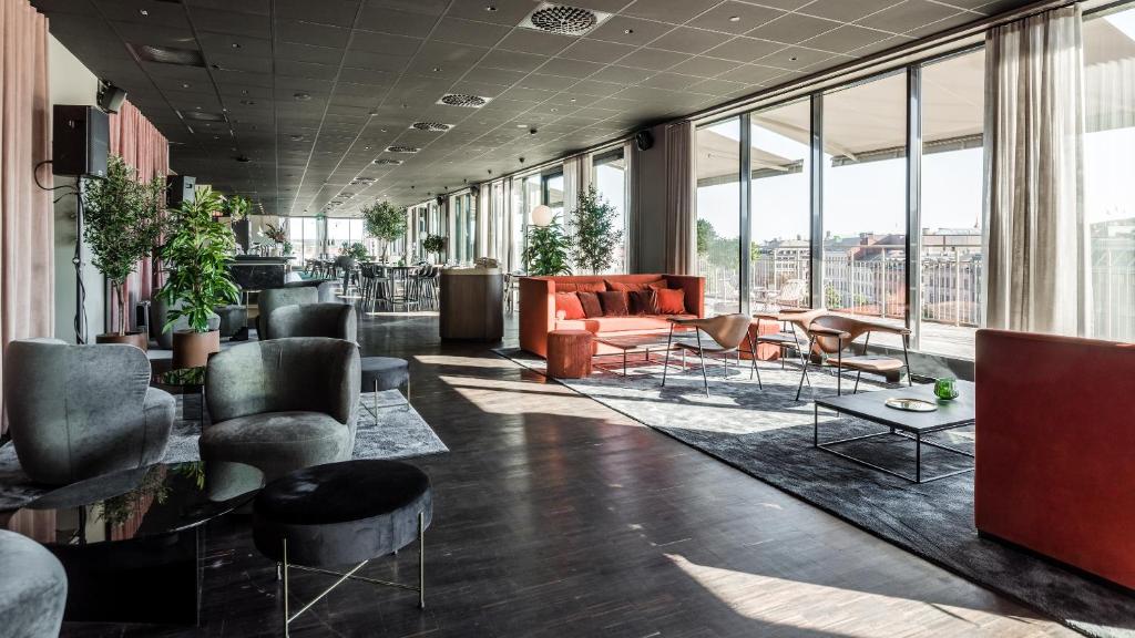 Posezení v ubytování Clarion Hotel Sundsvall