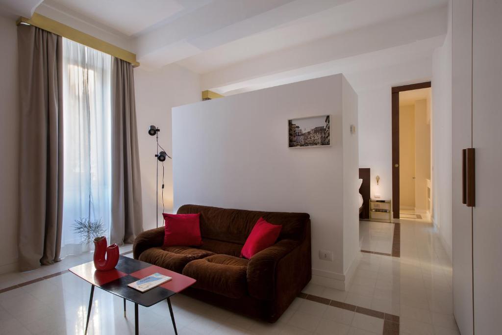 Część wypoczynkowa w obiekcie Corso Novara 5 Design Apartments