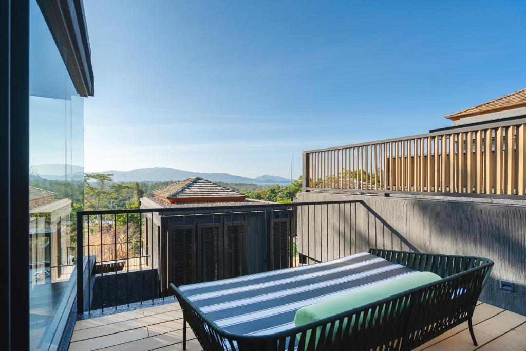 Balkón nebo terasa v ubytování AKRA Collection Layan - Hideaway Villas