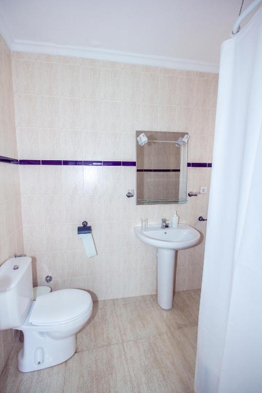 Koupelna v ubytování La Casa de Félix