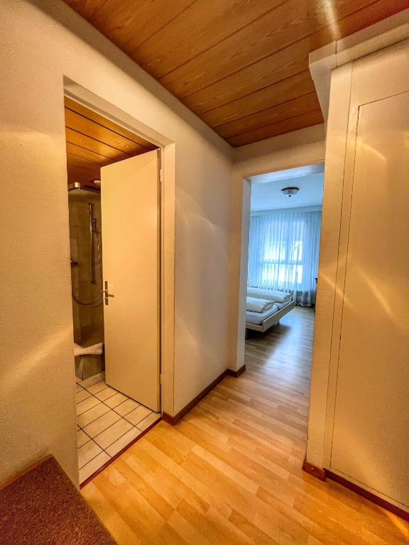 Postel nebo postele na pokoji v ubytování Hotel Hecht